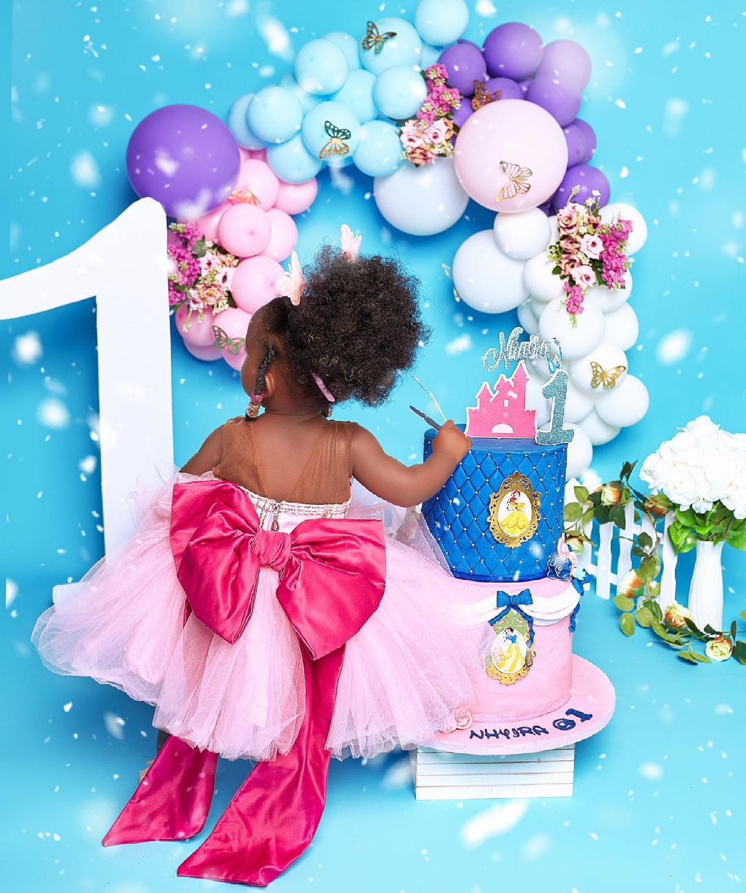 Tracey Boakye's daughter, Nana Akua Nhyira celebrates 1st birthday [See Adorable Photos]