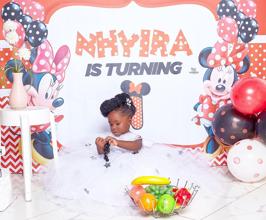 Tracey Boakye's daughter, Nana Akua Nhyira celebrates 1st birthday [See Adorable Photos]