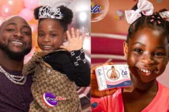 Davido’s Daughter, Imade Adeleke Signs Endorsement Deal With Popular Soap Brand