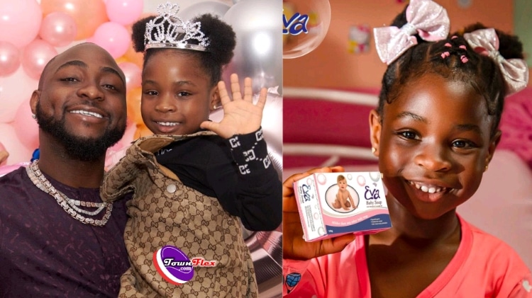 Davido’s Daughter, Imade Adeleke Signs Endorsement Deal With Popular Soap Brand