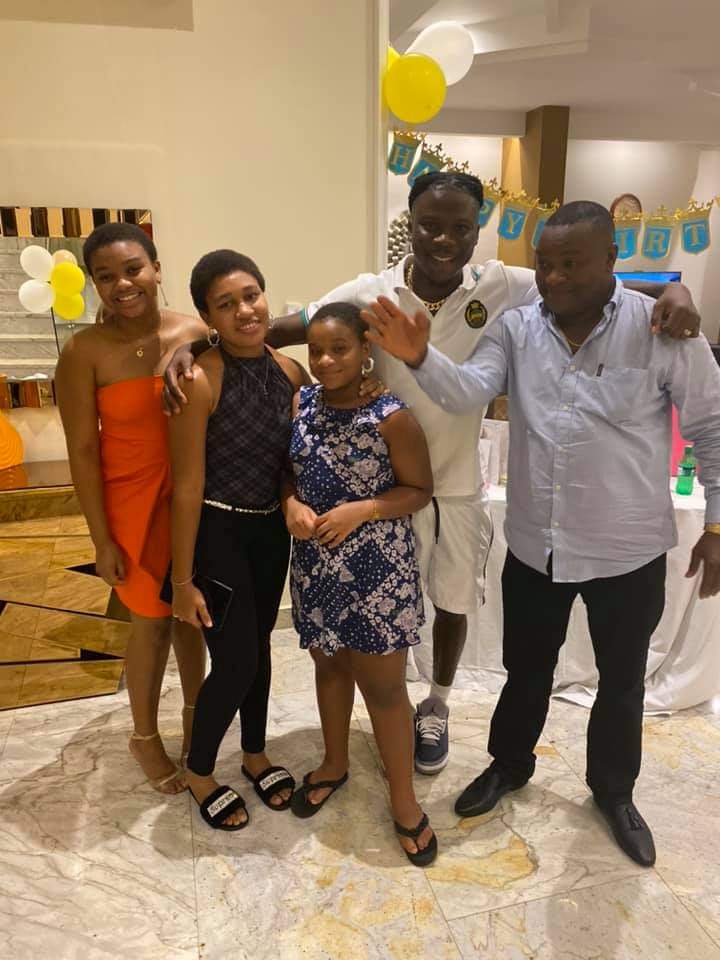 See photos as Stonebwoy surprises Hassan Ayariga’s daughter at her 17th birthday party