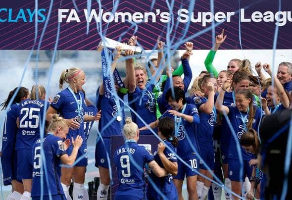 Chelsea Women win 2020/21 Women's Super League title