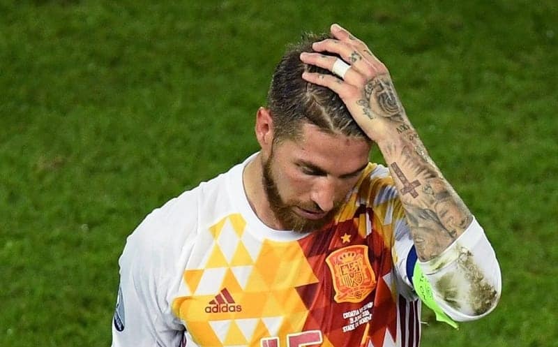 Sergio Ramos dropped from Spain Euro Squad by Luis Enrique