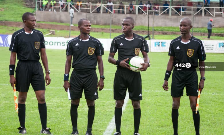 Match Officials for Ghana Premier League Match week 27