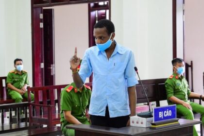 Nigerian Footballer sentenced to death at Vietnam