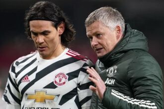 Cavani Extends Contract With Manchester United For Another Year