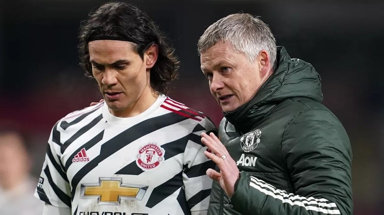 Cavani Extends Contract With Manchester United For Another Year