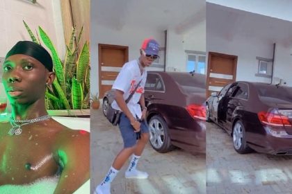 Blaqbonez buys a new Benz to celebrate as his album becomes No. 1 in Nigeria