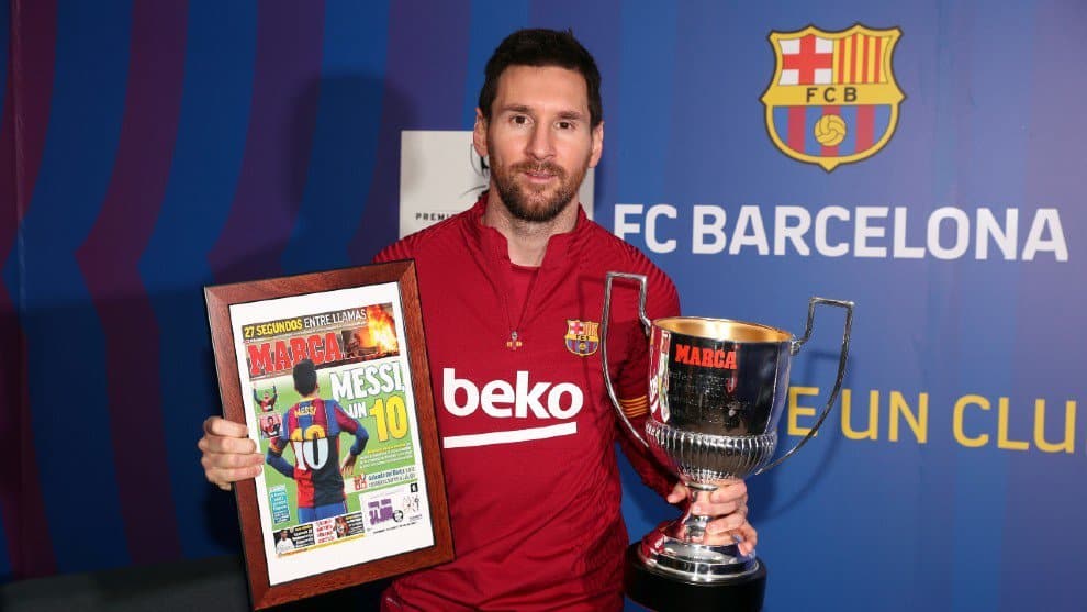 Barcelona captain wins Spanish top scorer for eighth times and the fifth in a row