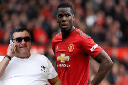 Mino Raiola meets with PSG chief to discuss Paul Pogba amid Man Utd transfer uncertainty