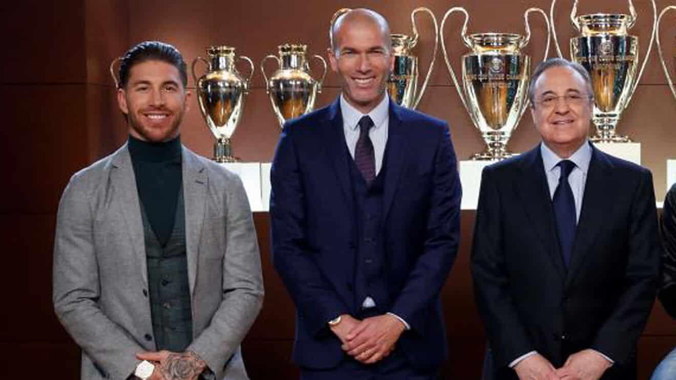 Real Madrid President explained Sergio Ramos and Zidane's exit from the club