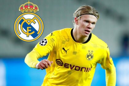 Real Madrid start Negotiations to sign Halland from Dortmund ahead of the Summer transfer window