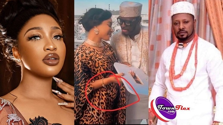 Pregnancy Rumors Confirmed As Tonto Dikeh Shows Of Baby Bump In New Video