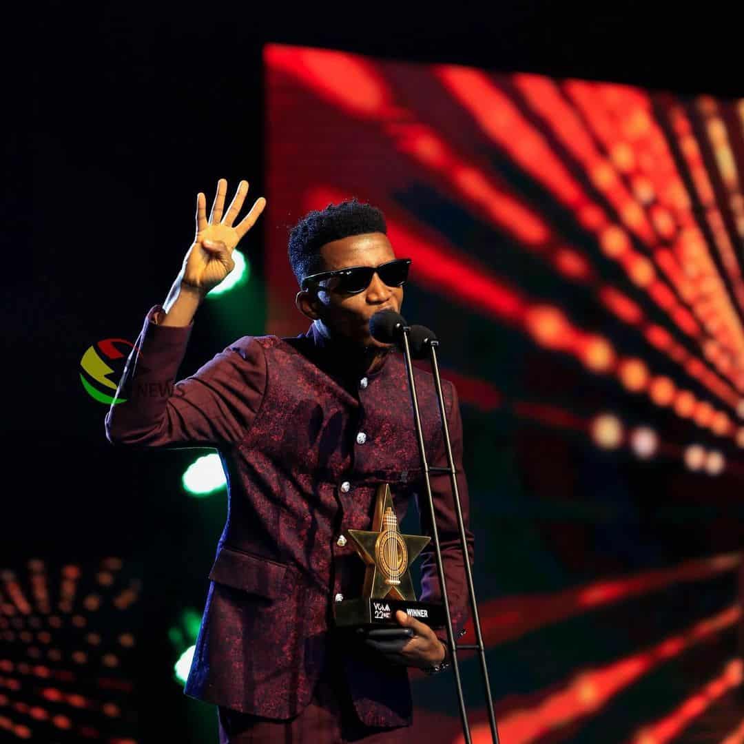VGMA 2021 Kofi Kinaata Wins Songwriter Of The Year For The 4th Time
