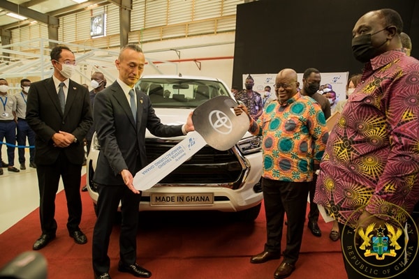 President Akufo-Addo Commissions Toyota & Suzuki Vehicle Assembly Plant