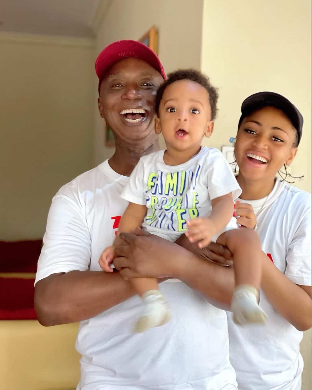 Regina Daniels Gushes Over Son Say he is growing and looking much more like his dad”