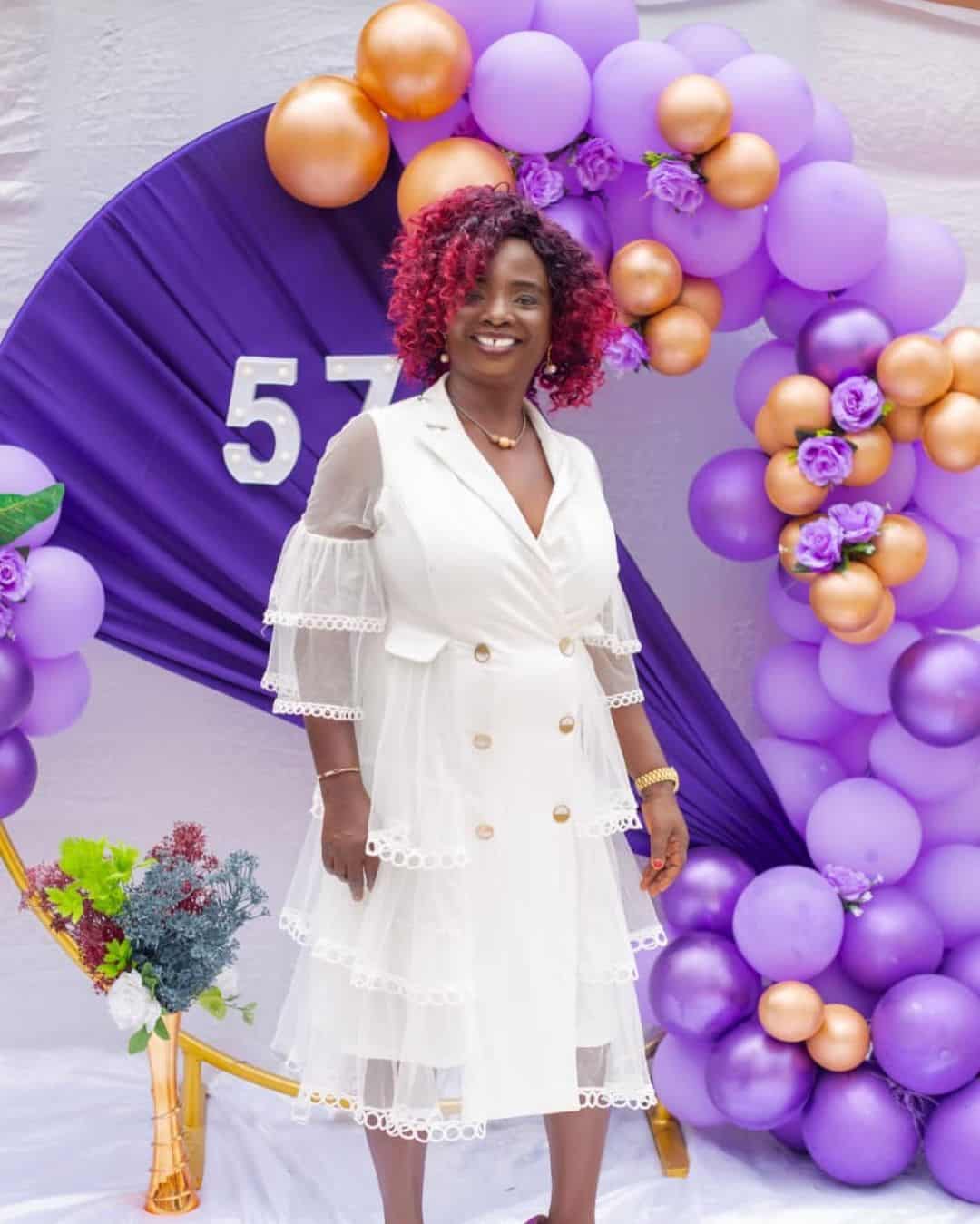 See Photos As Kuami Eugene Celebrates Mother On Her 57th Birthday With Touching Message 6 Juliana Marfo, Kuami Eugene's Mother, on her 57th birthday