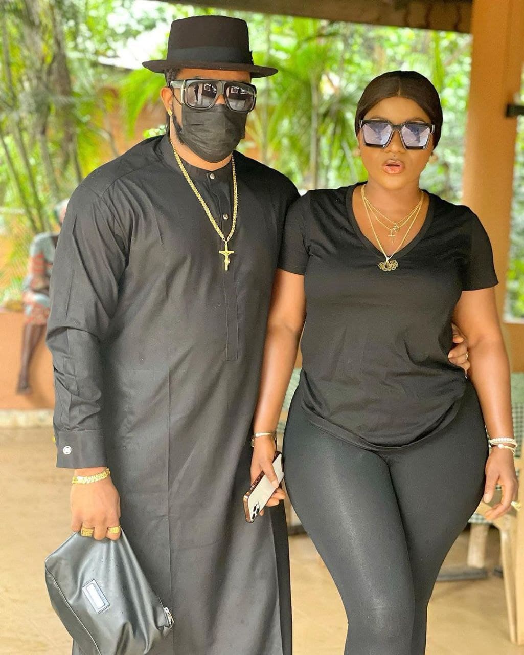 See Photos: Actress, Destiny Etiko and colleagues survive car accident while returning from late actor, Stanley Okoro’s burial