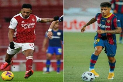 Barcelona keen to offer Coutinho in Aubameyang deal
