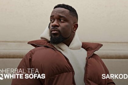 Watch video as Sarkodie shares snippets of upcoming interview with Grammy on thier Herbal Tea & White Sofas series