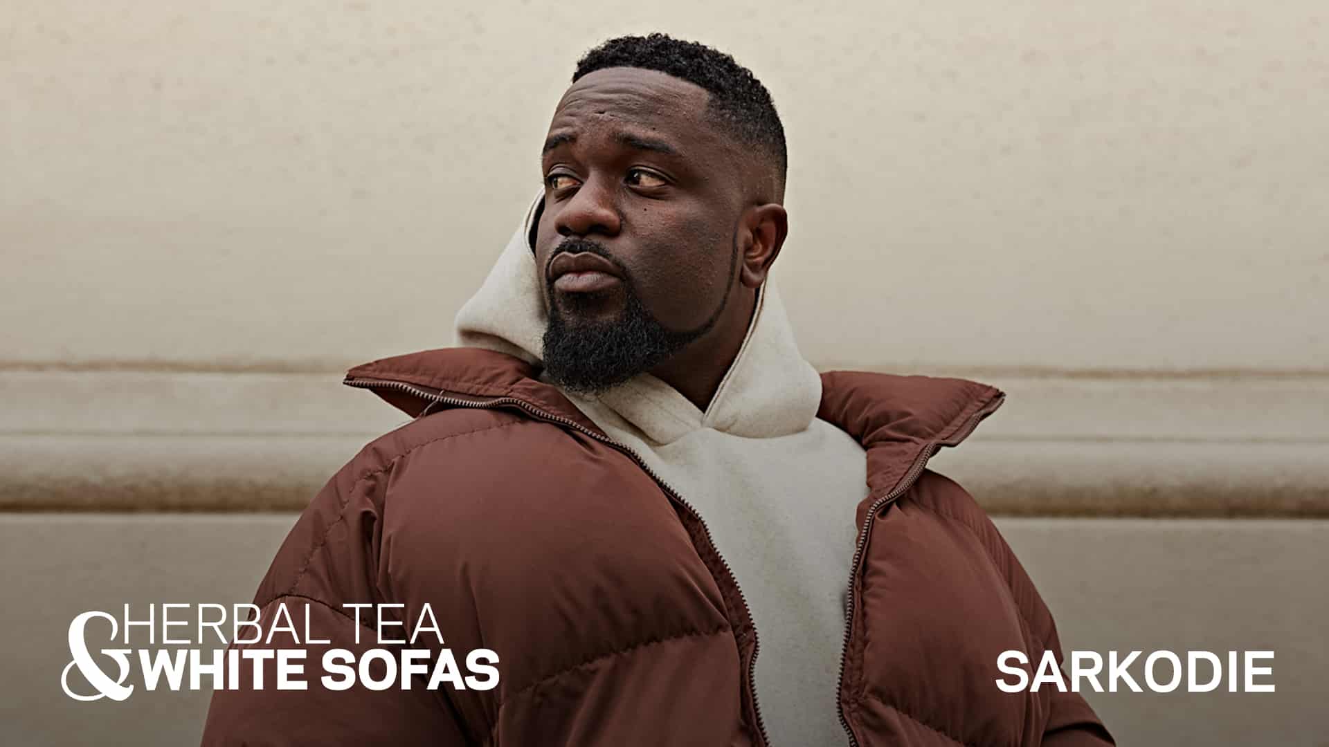 Watch video as Sarkodie shares snippets of upcoming interview with Grammy on thier Herbal Tea & White Sofas series