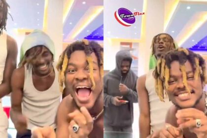 Two friends, singer Quamina MP and rapper Kofi Mole teams up to serve fans with another hit song as they share snippets of the song. After serving fans with many hit songs, the time has once again come for the two to keep the fire blazzing with tyhis upcoming release which is themed "Wotowei" a term which 'translates as This Your Backside' (Bortors). Quamina MP some hours ago took to his official Instagram page where he made a video that saw Himself, Kofi Mole and some friends jamming to the upcoming banger "Wotoyie". Click Here: Join Our Telegram Group For More Townflex News Updates From the video while listening to the snippet, the song when released will take over as one of the major anthem in town. The offical release date for the new Quamina MP and Kofi Mole's "Wotowei" banger isn't made known to the public yet, but according to the post it drops very soon. Click Here: Pope Skinny Begs Shatta Wale, Asks For Friendship After Months Of Their Beef Subscribe To Our YouTube Channel Townflex TV Source: Townflex.com