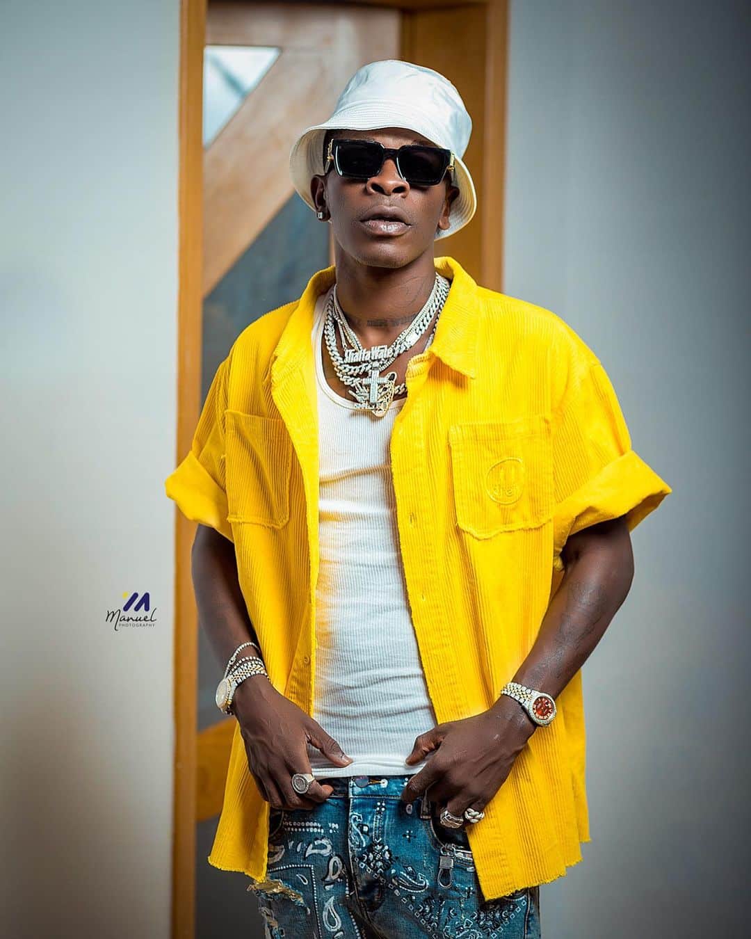 Shatta Wale has been shot