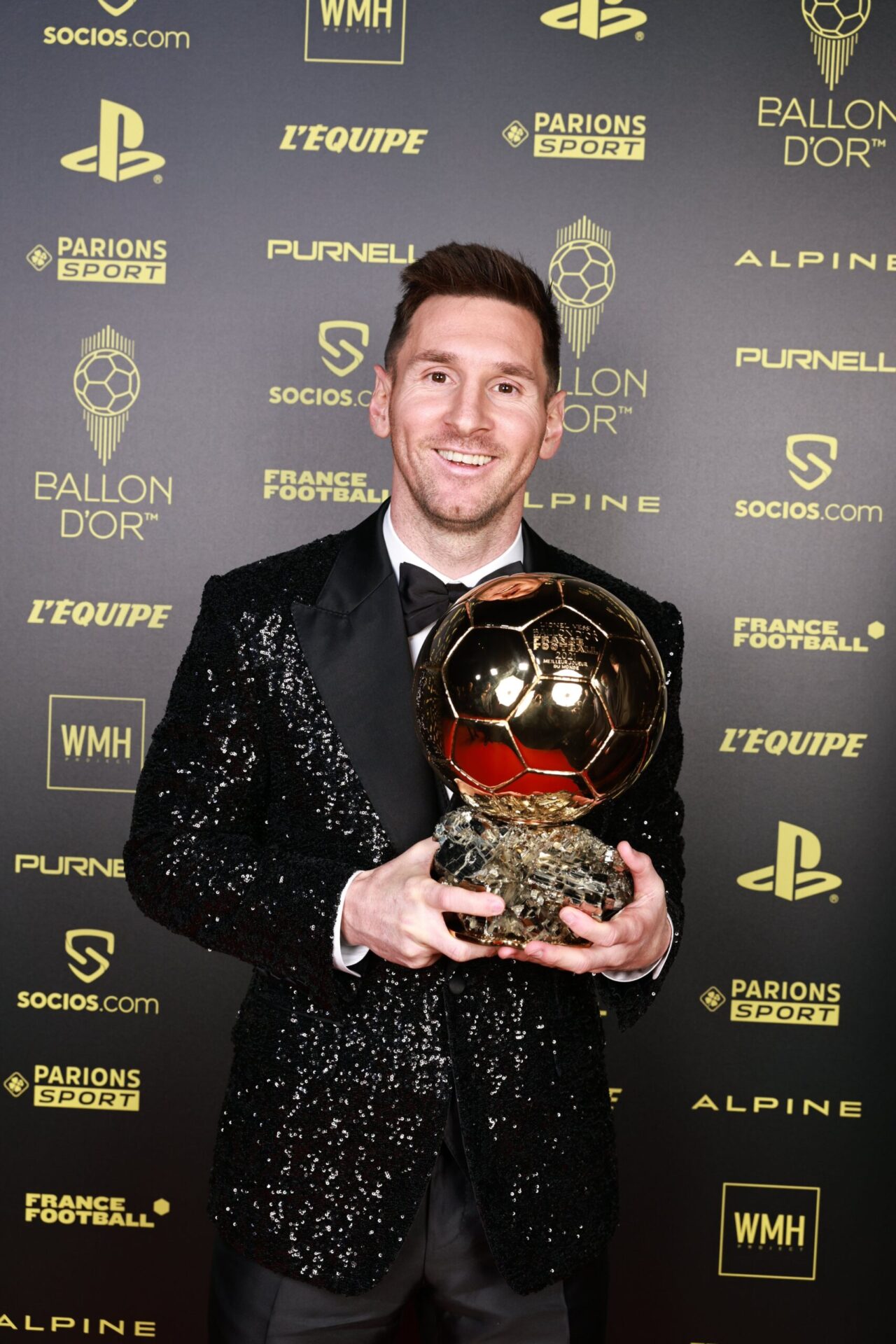 Messi wins Ballon D'or award 2021