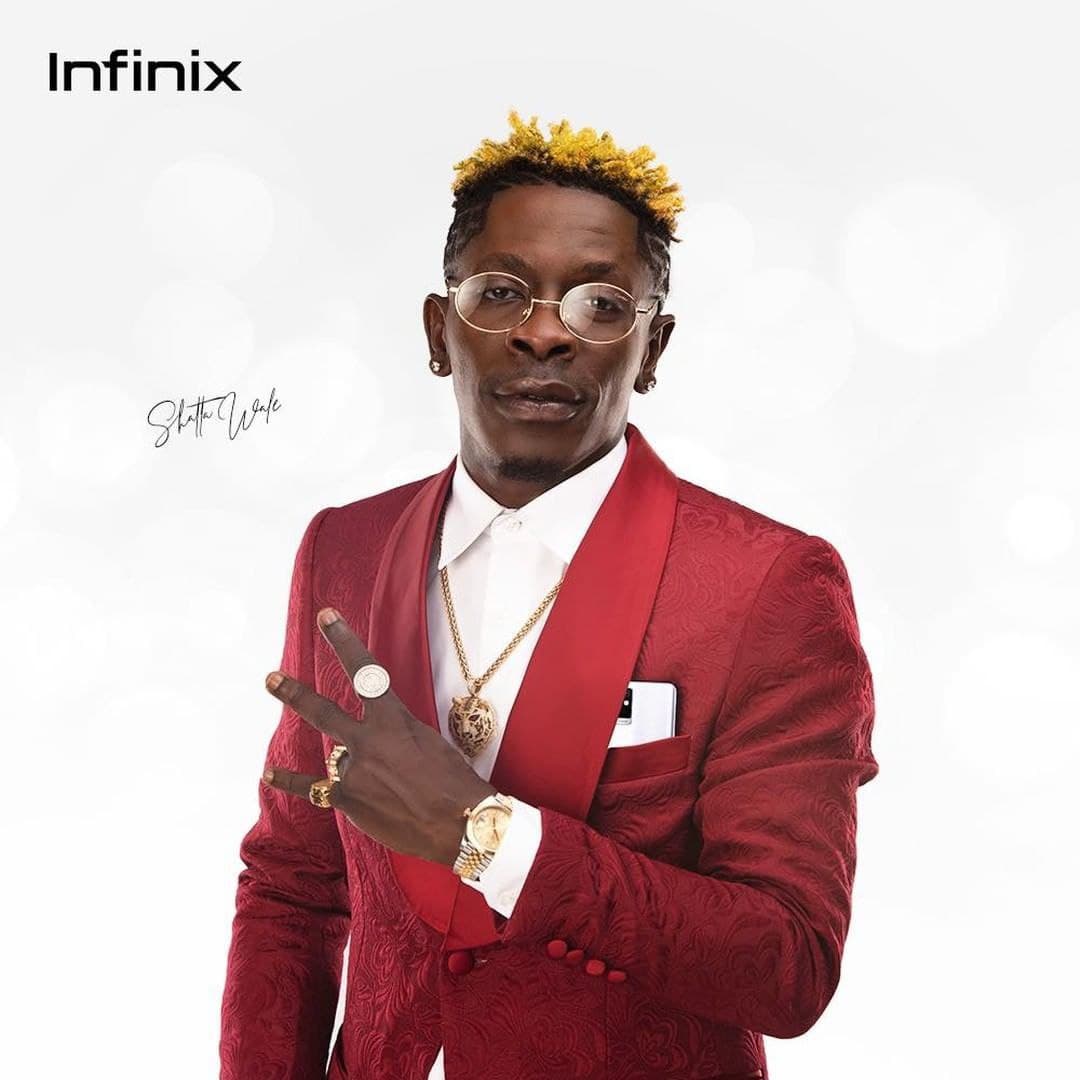 Shatta Wale's deal with Infinix Ghana extended to 2022 [Photos]
