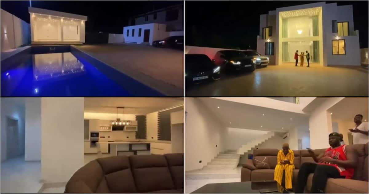 Medikal builds new mansion – check out the exterior and interior décor
