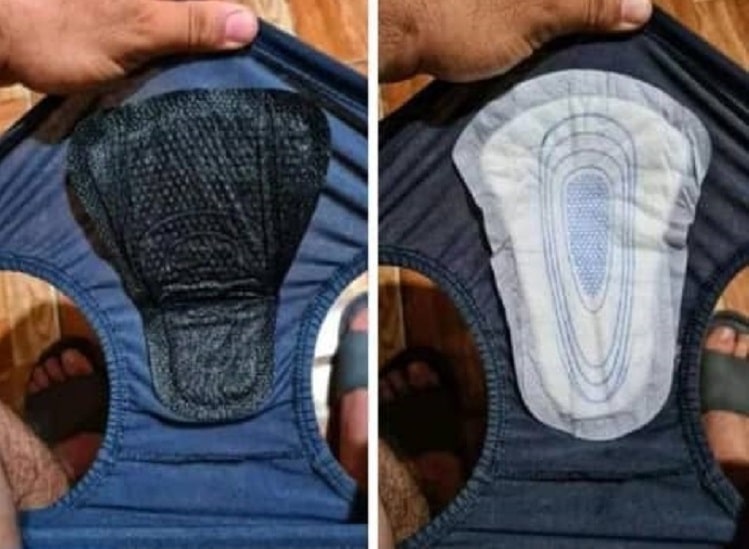 Sanitary pads designed for men