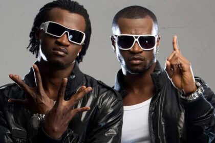 P-Square is back again: Watch video as the two brothers reunite, hugs after five-year feud