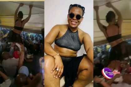 Zodwa Wabantu at it again allows male fans a full view of her pus$y during performance [Watch Video]