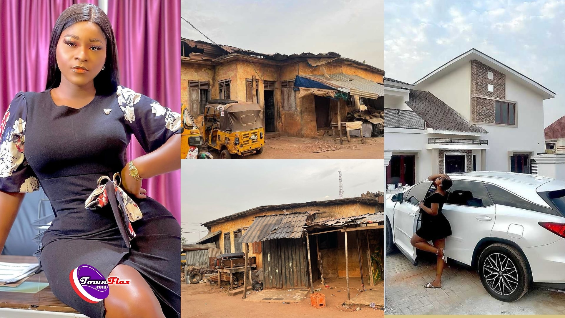 Destiny Etiko In Tears As She Compares Childhood Home With Where She Lives Now [See Photos]