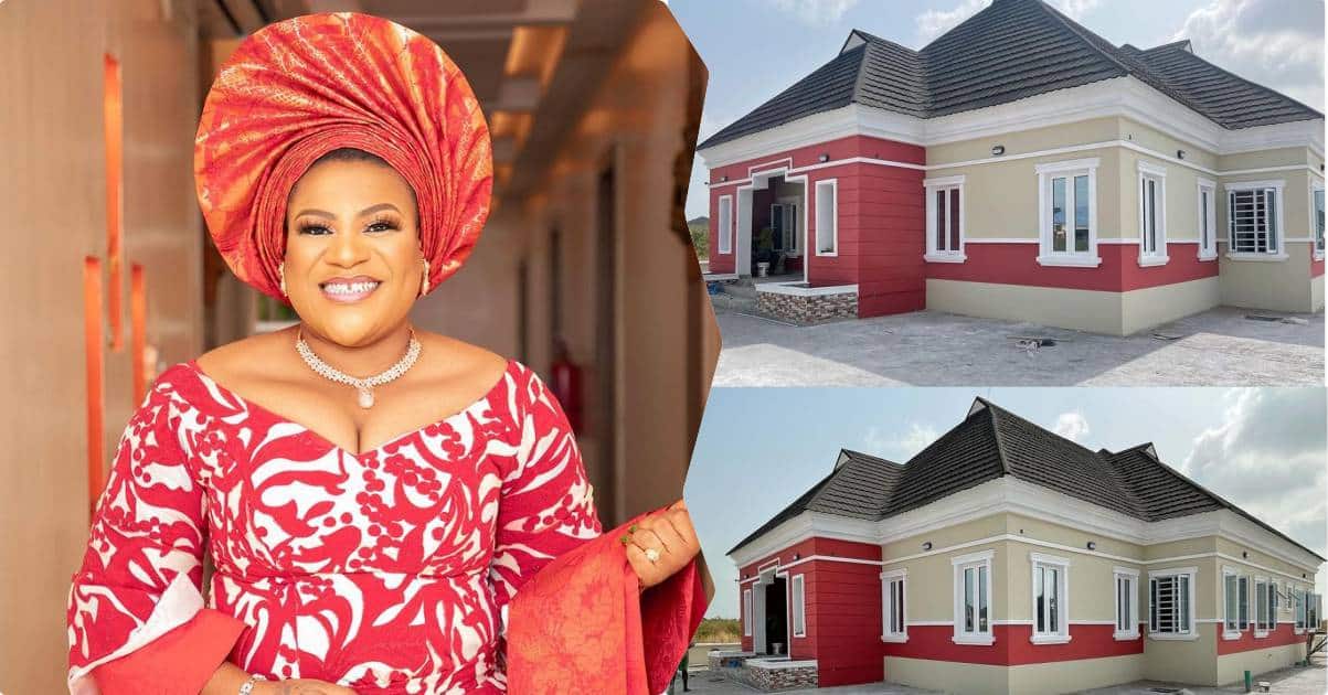 Nkechi Blessing new house