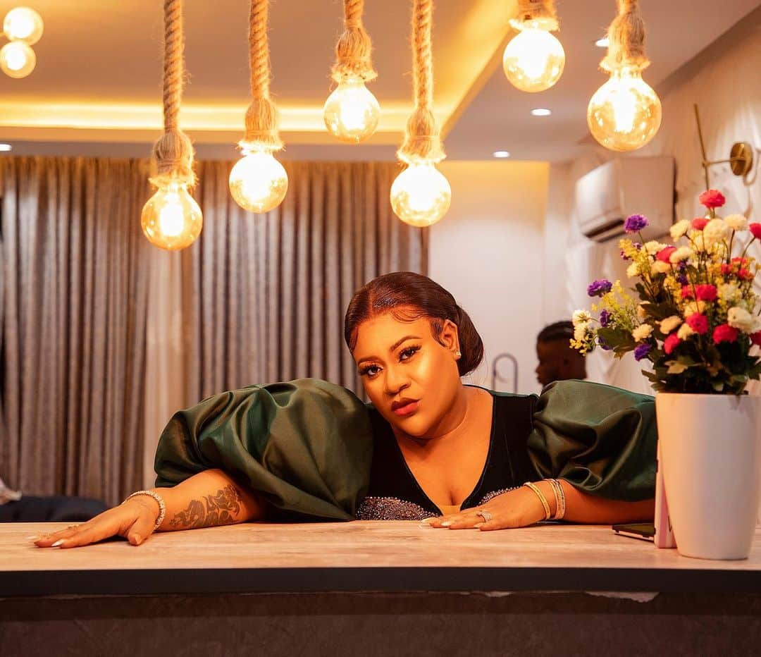 Nkechi Blessing shows off her multi-million naira house [Photo]