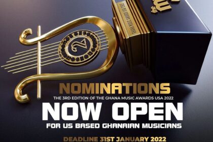 GMA USA 2022: Ghana Music Awards USA Opens For Nominations