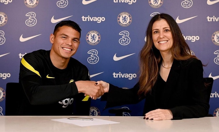Thiago Silva extends Chelsea contract to 2023