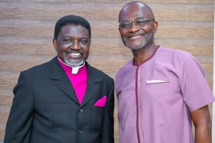 Hon. Kennedy Agyapong and Bishop Agyin Asare