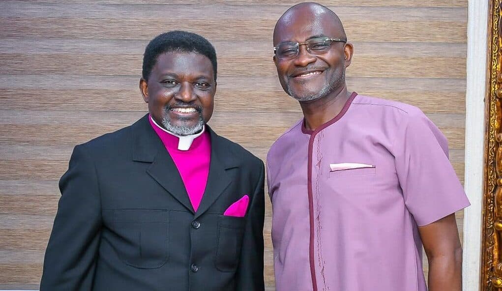 Hon. Kennedy Agyapong and Bishop Agyin Asare