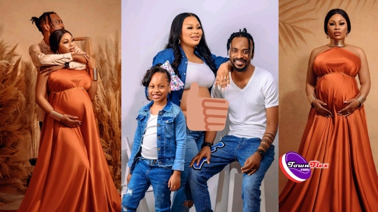 Nigerian singer 9ice, wife welcomes second child [See Photos]