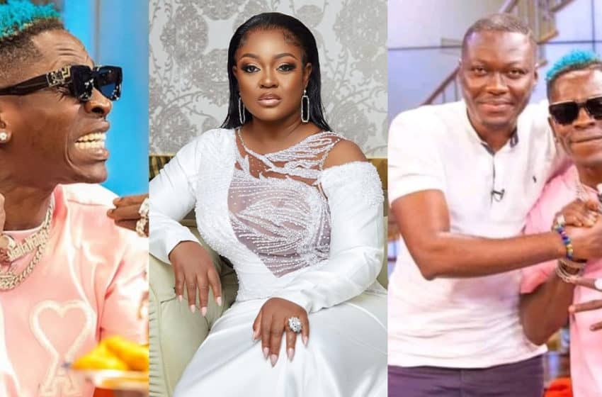 Shatta Wale, Jackie Appiah and Arnold
