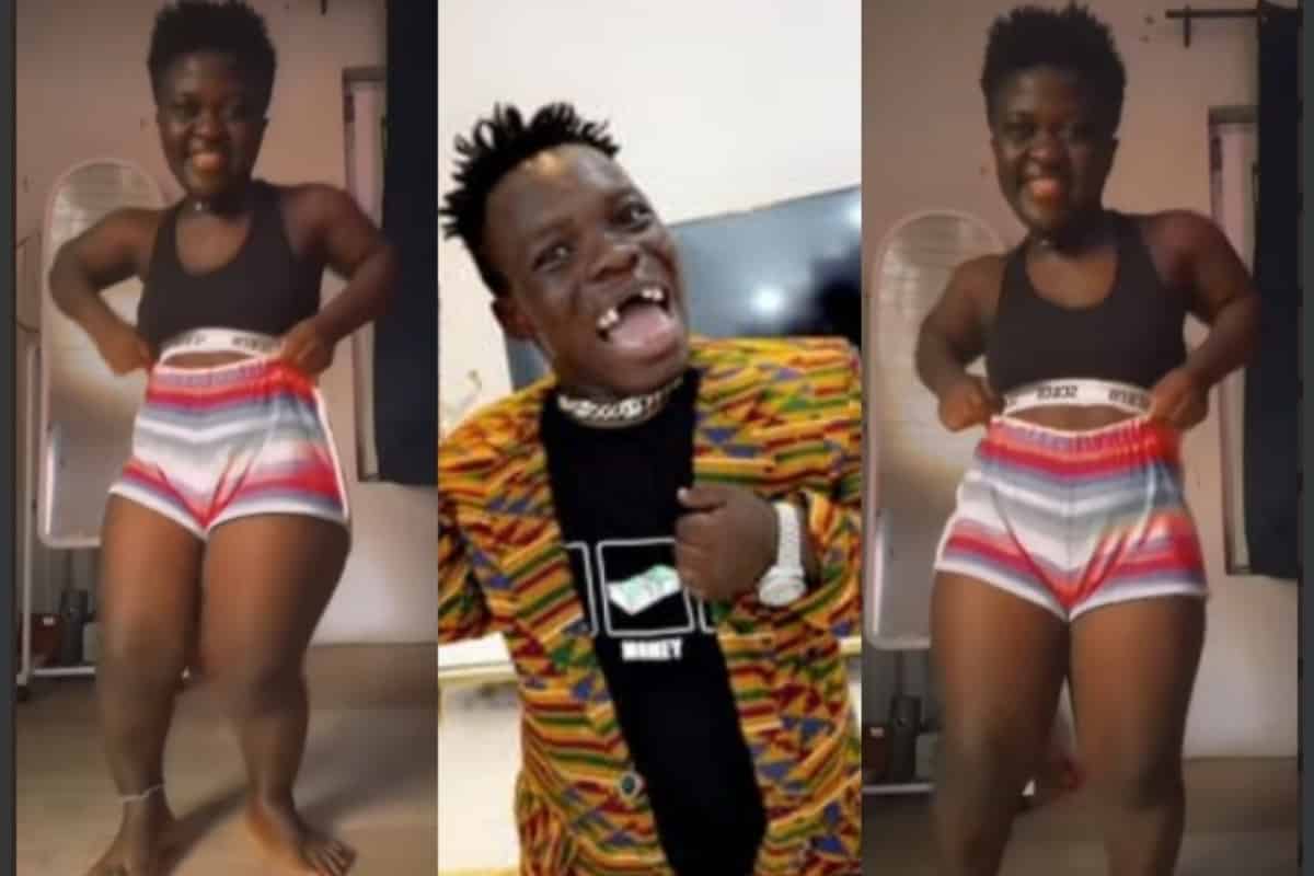 Lady With Shatta Bandle's height