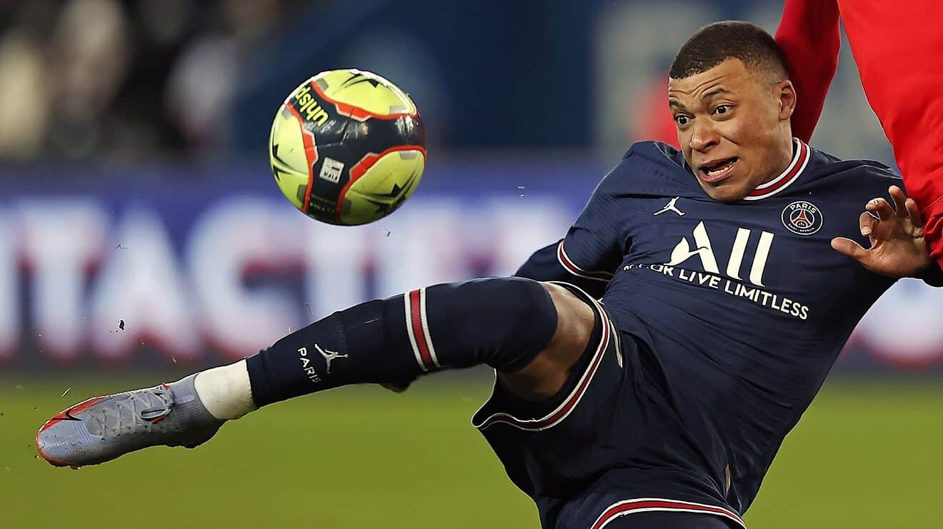 PSG's Mbappe