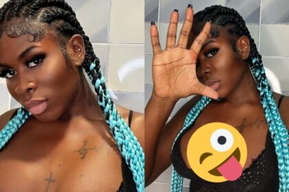 Yaa Jackson shakes social media flaunts new tattoos on her b00bs