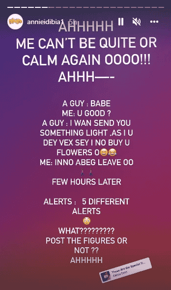 Annie Idibia celebrates hubby after receiving N50M Valentine's day gift