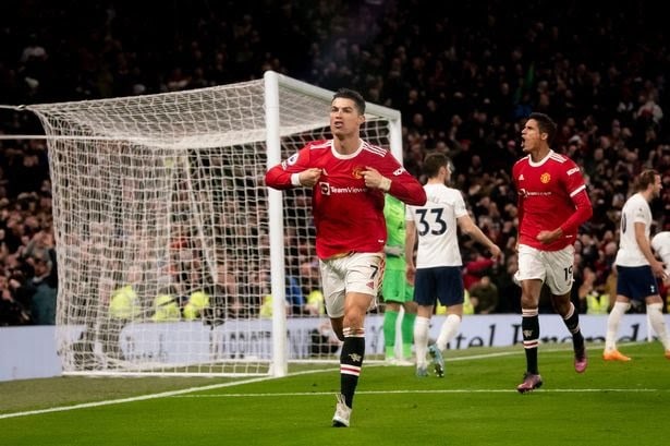 Conte, Christiano Ronaldo Reacts As Manchester United Cruise To Victory Against Tottenham