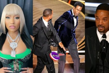Nicki Minaj Reacts To Will Smith Slapping Chris Rock On Oscar Stage