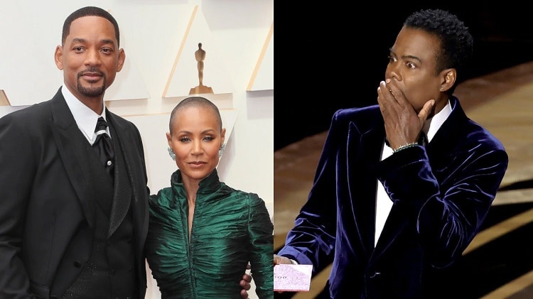 Will Smith Slaps Chris Rock on Oscar stage after he made jokes about his wife