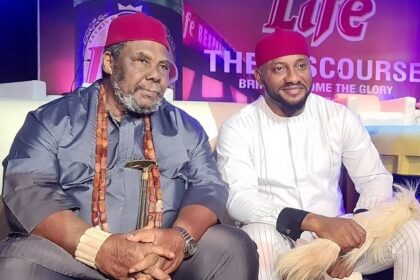 "I couldn't have asked for a better father", Yul Edochie celebrates father, Pete Edochie on 75th birthday